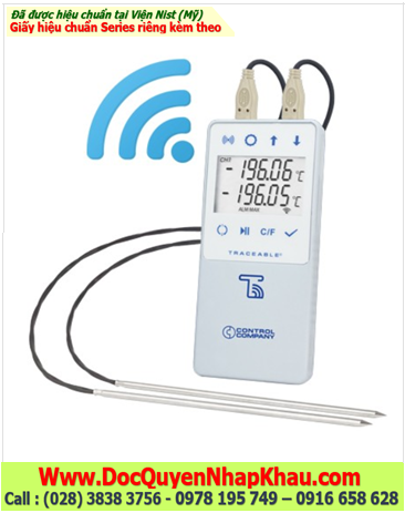 Nhiệt kế dải đo -200˚C đến 105˚C, 6513 Liquid Nitrogen TraceableLIVE® Datalogger Thermometer